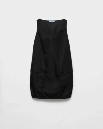 Ärmlös klänning i Re-Nylon