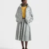 Rutig chambray-blousonjacka Rutig chambray-blousonjacka