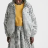 Rutig chambray-blousonjacka Rutig chambray-blousonjacka