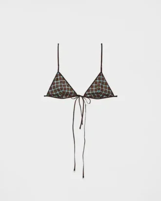 Rutig georgette-bh