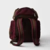 Ryggsäck i Re-Nylon och läder Ryggsäck i Re-Nylon och läder