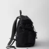 Ryggsäck i Re-Nylon och läder Ryggsäck i Re-Nylon och läder