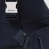 Ryggsäck i Re-Nylon och läder Ryggsäck i Re-Nylon och läder