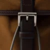 Ryggsäck i Re-Nylon och läder Ryggsäck i Re-Nylon och läder