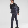 Ryggsäck i Re-Nylon och Saffiano-läder Ryggsäck i Re-Nylon och Saffiano-läder