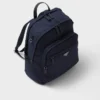 Ryggsäck i Re-Nylon och Saffiano-läder Ryggsäck i Re-Nylon och Saffiano-läder