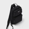 Ryggsäck i Re-Nylon och Saffiano-läder Ryggsäck i Re-Nylon och Saffiano-läder