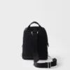 Ryggsäck i Re-Nylon och Saffiano-läder Ryggsäck i Re-Nylon och Saffiano-läder
