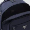 Ryggsäck i Re-Nylon och Saffiano-läder Ryggsäck i Re-Nylon och Saffiano-läder