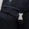 Ryggsäck i Re-Nylon och Saffiano-läder Ryggsäck i Re-Nylon och Saffiano-läder