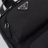 Ryggsäck i Re-Nylon och Saffiano-läder Ryggsäck i Re-Nylon och Saffiano-läder