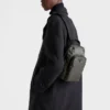 Ryggsäck i Re-Nylon och Saffiano-läder Ryggsäck i Re-Nylon och Saffiano-läder