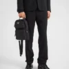 Ryggsäck i Re-Nylon och Saffiano-läder Ryggsäck i Re-Nylon och Saffiano-läder