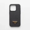 Saffiano-läderfodral för iPhone 15 Pro Saffiano-läderfodral för iPhone 15 Pro