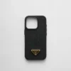 Saffiano-läderfodral för iPhone 16 Pro Saffiano-läderfodral för iPhone 16 Pro