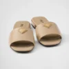 Saffiano-lädersandaler Saffiano-lädersandaler