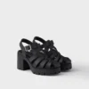 Sandaler med gummiplattform Sandaler med gummiplattform