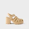 Sandaler med gummiplattform Sandaler med gummiplattform