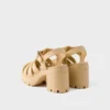 Sandaler med gummiplattform Sandaler med gummiplattform