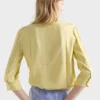 Satinblus med prickar Satinblus med prickar