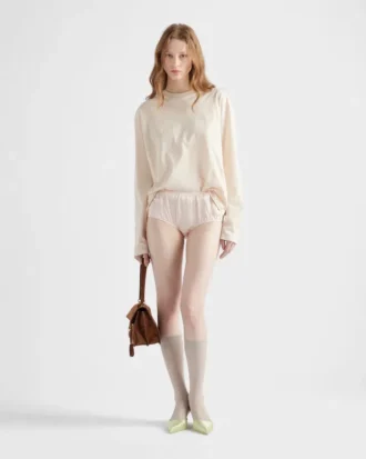 Satinunderbyxor i vintage-look
