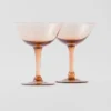 Set med två champagneglas i kristall – New York Set med två champagneglas i kristall – New York