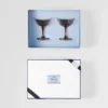 Set med två champagneglas i kristall – New York Set med två champagneglas i kristall – New York