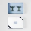 Set med två champagneglas i kristall – Plinth Set med två champagneglas i kristall – Plinth