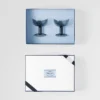 Set med två champagneglas i kristall – Plinth Set med två champagneglas i kristall – Plinth