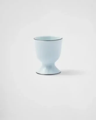 Set med två äggkoppar i porslin – Celadon