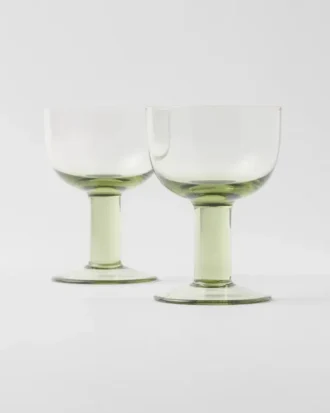 Set med två kristallglas för rött vin – Plinth Set med två kristallglas för rött vin – Plinth