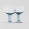 Set med två kristallglas för rött vin – Plinth Set med två kristallglas för rött vin – Plinth