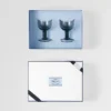 Set med två kristallglas för rött vin – Plinth Set med två kristallglas för rött vin – Plinth