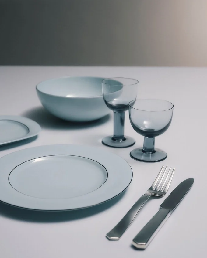 Set med två kristallglas för vitt vin – Plinth Set med två kristallglas för vitt vin – Plinth