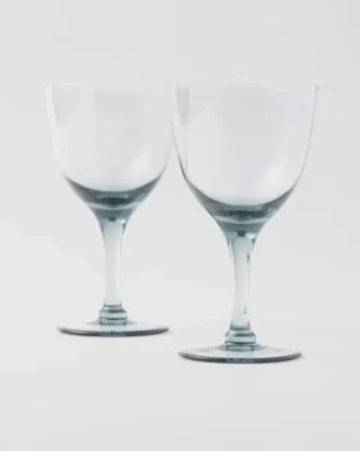 Set med två kristallglas – New York