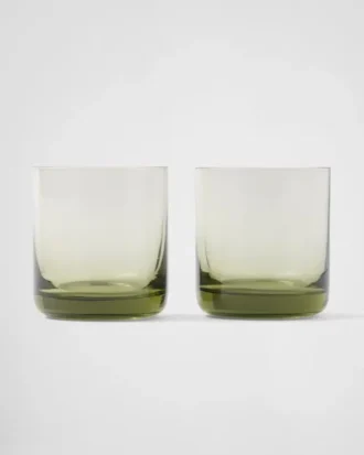 Set med två kristallglas – Plinth Set med två kristallglas – Plinth