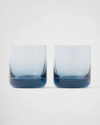 Set med två kristallglas – Plinth Set med två kristallglas – Plinth