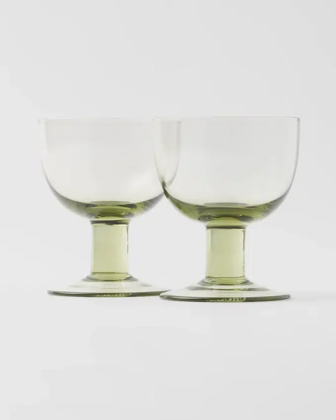 Set med två kristallvattenglas – Plinth Set med två kristallvattenglas – Plinth