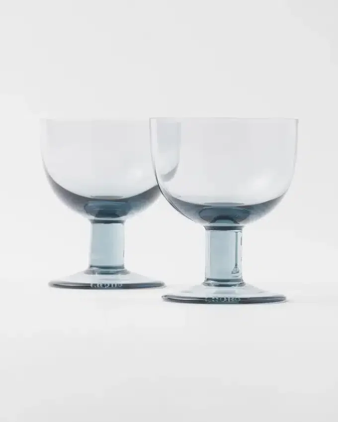 Set med två kristallvattenglas – Plinth Set med två kristallvattenglas – Plinth