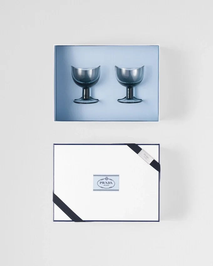 Set med två kristallvattenglas – Plinth Set med två kristallvattenglas – Plinth