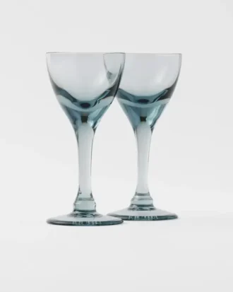 Set med två likörglas i kristall – New York Set med två likörglas i kristall – New York