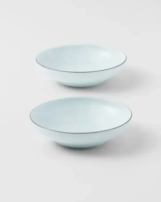 Set med två porslinsskålar – Celadon