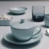 Set med två porslinsskålar – Celadon Set med två porslinsskålar – Celadon