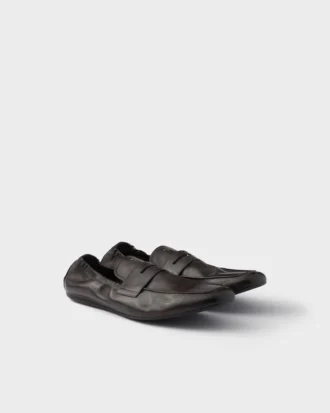 Shuffle Loafers i antikbehandlat läder Shuffle Loafers i antikbehandlat läder