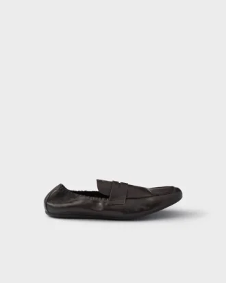 Shuffle Loafers i antikbehandlat läder Shuffle Loafers i antikbehandlat läder