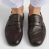 Shuffle Loafers i antikbehandlat läder Shuffle Loafers i antikbehandlat läder