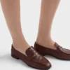 Shuffle Loafers i antikbehandlat läder Shuffle Loafers i antikbehandlat läder
