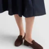 Shuffle Loafers i antikbehandlat mocka Shuffle Loafers i antikbehandlat mocka