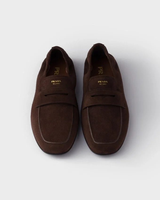 Shuffle Loafers i antikbehandlat mocka Shuffle Loafers i antikbehandlat mocka