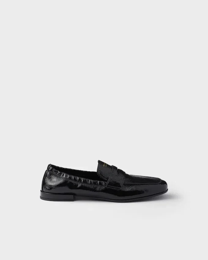 Shuffle-loafers i lackläder Shuffle-loafers i lackläder